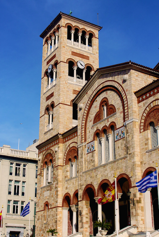 Die heilige Kirche von Agia Triada
