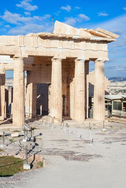 To άγαλμα της Αθηνάς Προμάχου