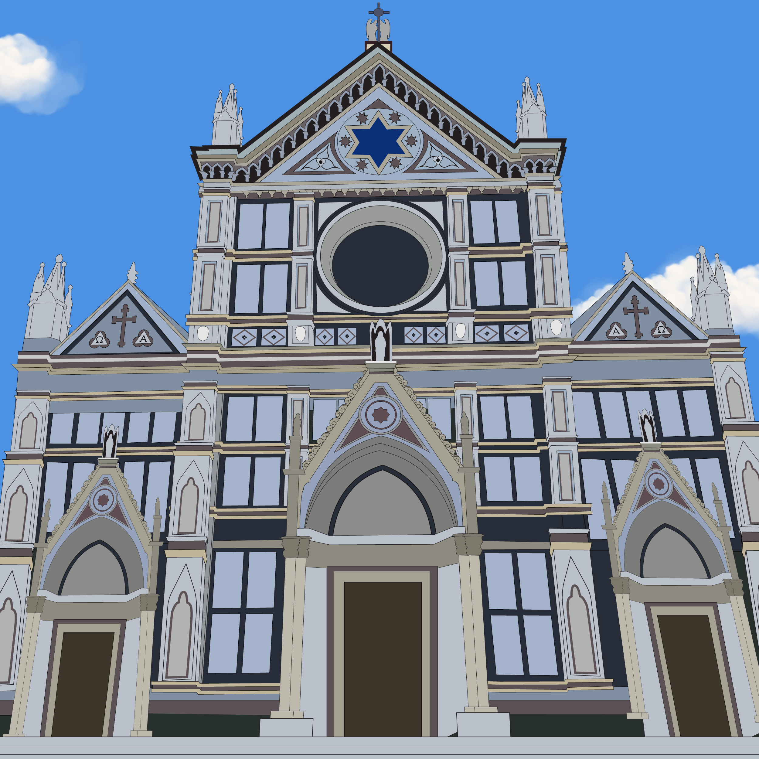 ﻿Santa Croce: the glory of Italy